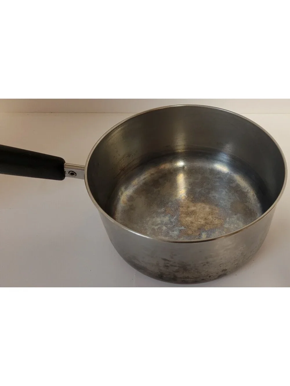 Vtg Revere Ware 2 Quart  Qt Copper Bottom Sauce Pan Pot Rome, NY USA *No Lid